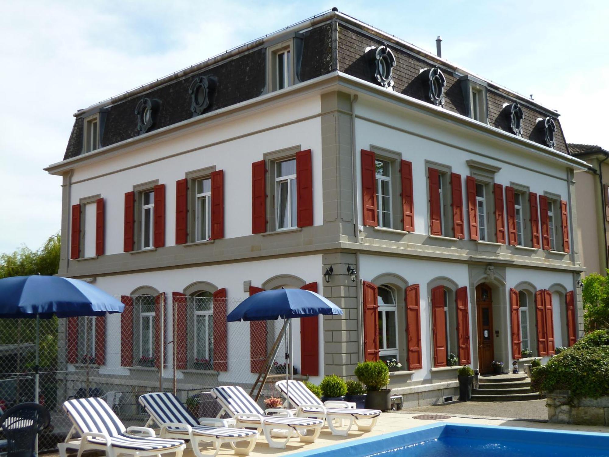 Hotel Garni Villa Carmen La Neuveville Eksteriør bilde